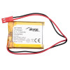 Akyga AKY0659 LP783442 Li-Po-Akku 3,7 V 1150 mAh mit PCM, JST 2,54 mm 2-Pin-Stecker, 150 mm Kabel