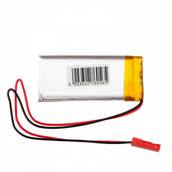 Akyga AKY0623 LP103058 Li-Po-Akku 3,7 V 1700 mAh mit PCM, JST 2,54 mm 2-Pin-Stecker, 150 mm Kabel