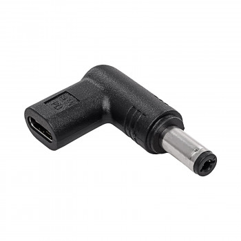 Akyga AK-ND-C02 Ladeadapter USB-C auf DC 5,5 x 2,1 mm für Notebooks, 18,5-20 V, 100 W