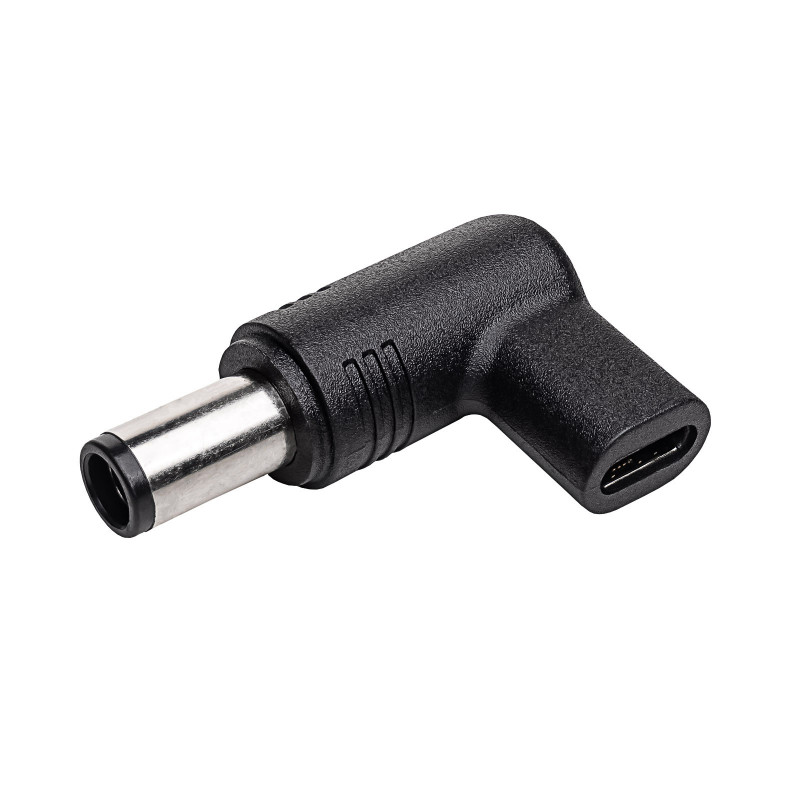 Akyga AK-ND-C07 Ladeadapter USB-C auf DC 7,4 x 5,0 mm + Pin für Notebooks, 18,5-20 V, 100 W, für HP