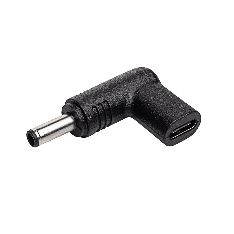 Akyga AK-ND-C10 Ladeadapter USB-C auf DC 4,5 x 3,0 mm + Pin für Notebooks, 18,5-20 V, 100 W, für Dell