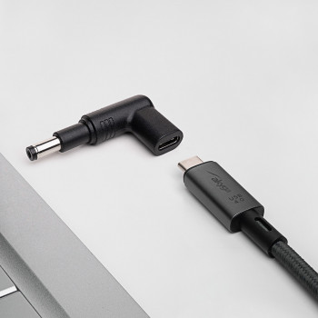 Akyga AK-ND-C13 Ladeadapter USB-C auf DC 4,8 x 1,7 mm für Notebooks, 18,5-20 V, 100 W