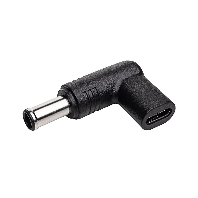 Akyga AK-ND-C14 Ladeadapter USB-C auf DC 6,5 x 4,4 mm + Pin für Notebooks, 18,5-20 V, 100 W