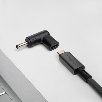 Akyga AK-ND-C15 Ladeadapter USB-C auf DC 4,0 x 1,3 mm für Notebooks, 18,5-20 V, 100 W