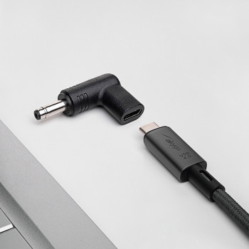 Akyga AK-ND-C17 Ladeadapter USB-C auf DC 4,8 x 1,7 mm für Notebooks, 18,5-20 V, 100 W