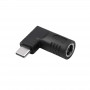 Akyga AK-ND-D02 Adapter DC 7,4 x 5,0 mm + Pin auf USB-C PD für Notebook-Netzteile, 65 W