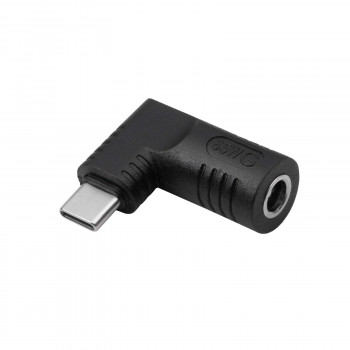 Akyga AK-ND-D07 Adapter DC 5,5 x 2,1 mm auf USB-C PD für Notebook-Netzteile, 65 W, für HP