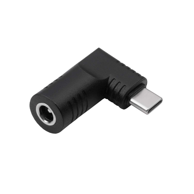 Akyga AK-ND-D07 Adapter DC 5,5 x 2,1 mm auf USB-C PD für Notebook-Netzteile, 65 W, für HP