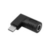 Akyga AK-ND-D16 Adapter DC 6,0 x 4,4 mm + Pin auf USB-C PD für Notebook-Netzteile, 65 W