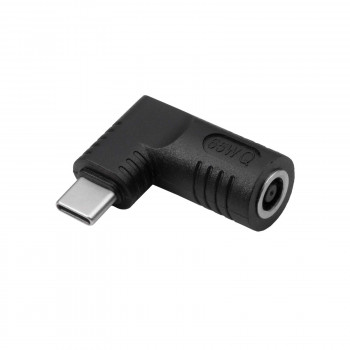 Akyga AK-ND-D16 Adapter DC 6,0 x 4,4 mm + Pin auf USB-C PD für Notebook-Netzteile, 65 W