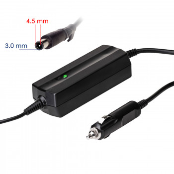 Akyga AK-ND-75 Kfz-Notebook-Netzteil 19,5 V / 2,31 A, 45 W, 4,5 x 3,0 mm + Pin, für Dell