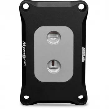 Thermal Grizzly Mycro Pro Stainless Steel CPU-Kühler, AMD AM4/AM5, schwarz/silber