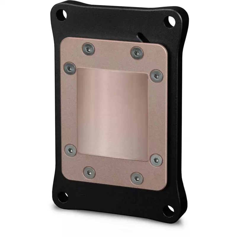Thermal Grizzly Mycro Pro Stainless Steel CPU-Kühler, AMD AM4/AM5, schwarz/silber
