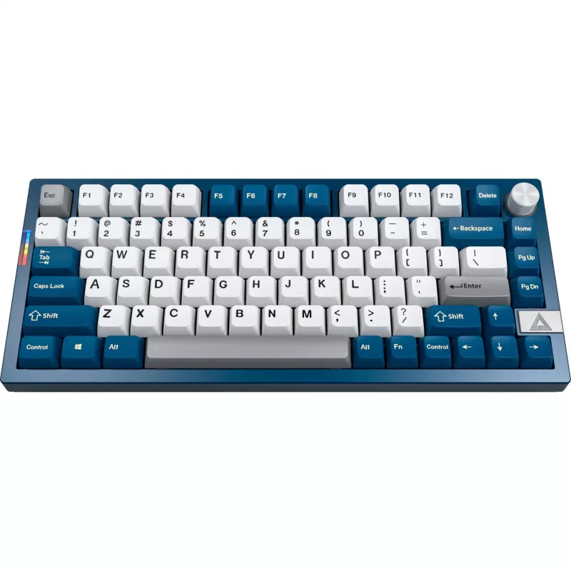 Montech MK PRO 75 Tastatur, DE-Layout, Gateron G Pro 3.0 Brown, blau/weiß