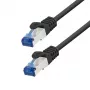 LogiLink CP4043S Cat.6A CCA S/FTP LSZH Patchkabel, 1,5 m, EconLine, Schwarz