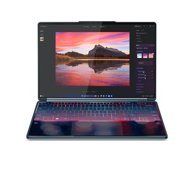 Lenovo Yoga Book 9i 14IAH10 83KJ0042GE Notebook, Intel Core Ultra 9 285H, 32 GB RAM, 1 TB SSD