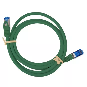 LogiLink CP4025S Cat.6A S/FTP Patchkabel, 0,5 m, grün