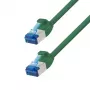 LogiLink CP5035S Cat.6A S/FTP LSZH SlimLine Patchkabel, 1 m, grün
