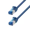 LogiLink CP5056S Cat.6A S/FTP Ethernet-Patchkabel, SlimLine, 2 m, blau