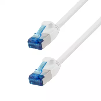 LogiLink CP5031S Cat.6A S/FTP SlimLine Patchkabel, LSZH, 1 m, weiß