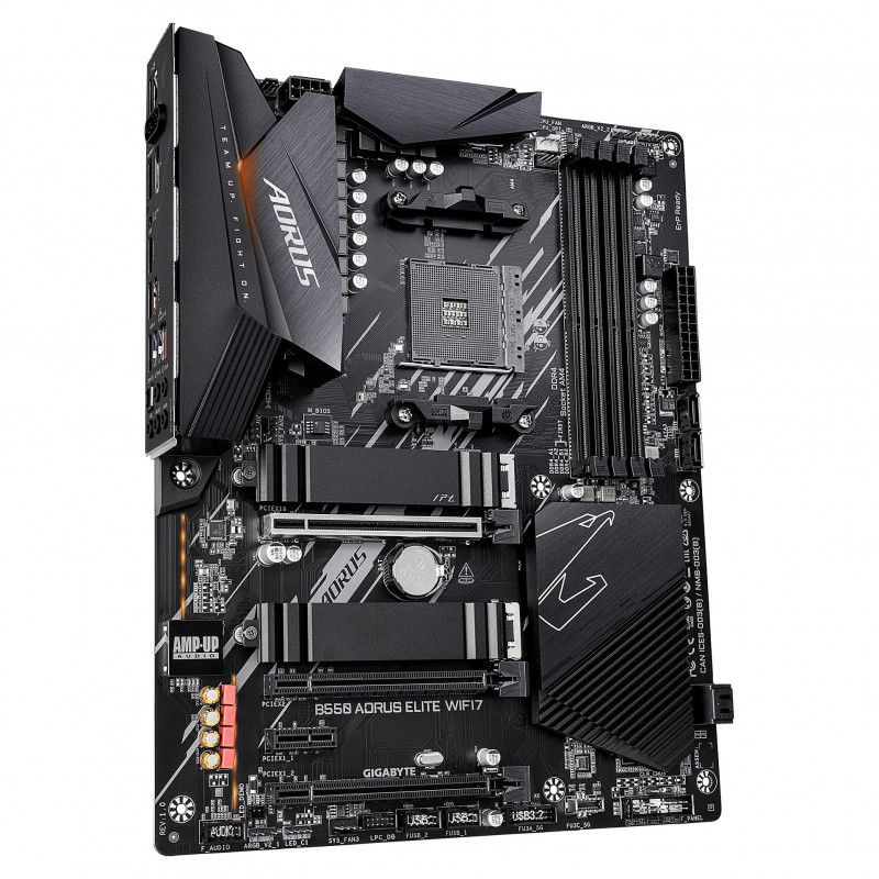 Gigabyte B550 AORUS ELITE WiFi7 Mainboard, Sockel AM4, ATX, 4x DDR4