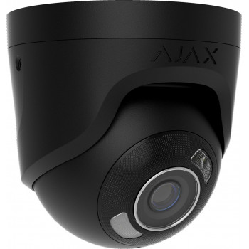 Ajax TurretCam (8EU) HL Kuppelkamera (Metall), 5 MP / 2,8 mm, schwarz