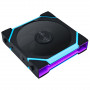 Lian Li UNI FAN SL FLEX Wireless PWM-Gehäuselüfter, ARGB, Unendlichkeitsspiegel, 120 mm, schwarz