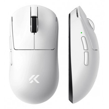 MCHOSE A7 V2 Ultra kabellose Gaming-Maus, weiß