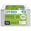 DYMO 2093095 LabelWriter Mehrzwecketiketten, 32 x 57 mm, 12 Rollen, weiß