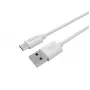 Equip 128847 USB-A-auf-USB-C-2.0-Kabel, 3 A, 1 m, weiß