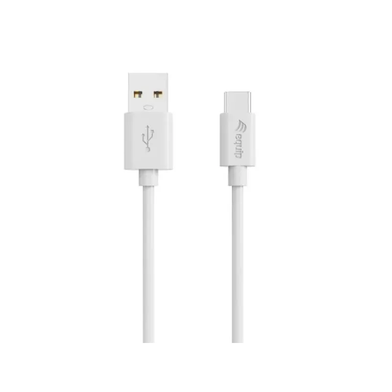 Equip 128848 USB-A-auf-USB-C-2.0-Kabel, 3 A, 2 m, weiß