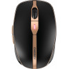 Cherry DW 9100 SLIM Tastatur-und-Maus-Set, kabellos RF + Bluetooth, AZERTY (Belgisch), Schwarz