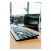 Cherry KW 3000 kabellose Desktop-Tastatur, 2,4 GHz, AZERTY (Französisch), Schwarz
