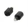 LogiLink CA1016 Toslink-Audioadapter, Toslink-Stecker auf Mini-Toslink-Buchse 3,5 mm, schwarz