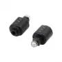 LogiLink CA1016 Toslink-Audioadapter, Toslink-Stecker auf Mini-Toslink-Buchse 3,5 mm, schwarz