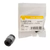 LogiLink CA1018 Toslink-Audioadapter, Toslink-Buchse auf Toslink-Buchse, schwarz