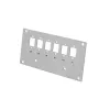 LogiLink FB5002 Glasfaser-Frontplatte, 6 LC-D / 6 SC-S, für Spleißverteiler