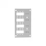 LogiLink FB5003 LWL-Frontplatte 12 LC-D / 12 SC-S für Spleißverteiler