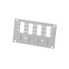 LogiLink FB5003 LWL-Frontplatte 12 LC-D / 12 SC-S für Spleißverteiler
