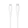 LogiLink CU0241 USB-2.0-Type-C-Kabel, USB-C-Stecker auf Micro-USB-Stecker, 480 Mbit/s, 12 W, weiß, 0,5 m
