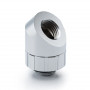 Bitspower Artemis BPM-AT45R-SL 45°-Fitting, drehbar, sandgestrahlt silber
