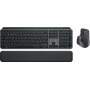 Logitech MX Keys S Combo 920-011613 Tastatur-und-Maus-Set, Funk (RF) + Bluetooth, QWERTY UK-Englisch, Graphit