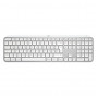 Logitech Master Series MX Keys S for Mac 920-011628 Tastatur, Schweizer Layout (CH), Hellgrau