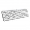 Logitech Master Series MX Keys S for Mac 920-011628 Tastatur, Schweizer Layout (CH), Hellgrau