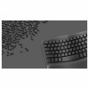 Logitech Wave Keys 920-012289 kabellose ergonomische Tastatur, 2,4 GHz / Bluetooth, Schweizer Layout (CH), Graphit