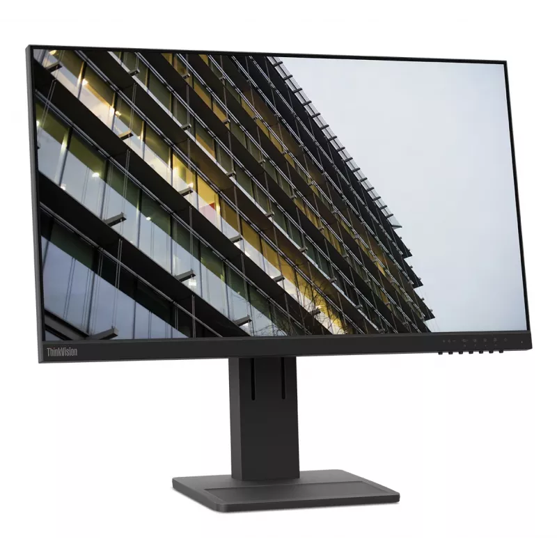 Lenovo ThinkVision E24-28 (62B6MAT3EU) 24-Zoll-Monitor, 1920 x 1080 (Full HD), 60 Hz, Pivot