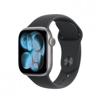 Apple Watch Series 11 Smartwatch 5G, 42 mm Aluminiumgehäuse, S/M, grau, MF8A4QL/A