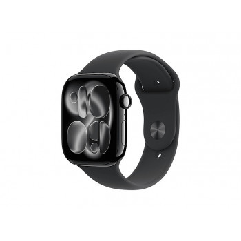 Apple Watch Series 11 Smartwatch 5G, 46 mm Aluminiumgehäuse, S/M, schwarz, MFC24QL/A