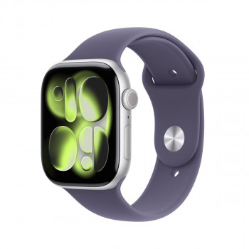Apple Watch Series 11 MFCR4QL/A Smartwatch, 46 mm, Aluminium, GPS + Cellular 5G, Silber, M/L