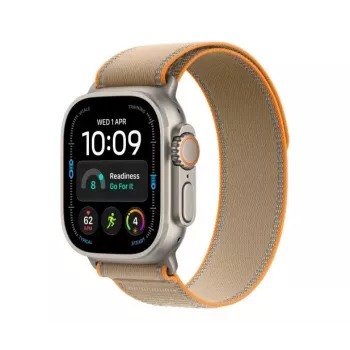 Apple Watch Ultra 4 Smartwatch, GPS + Cellular, 49 mm, Natur, Trail Loop Sand, M/L